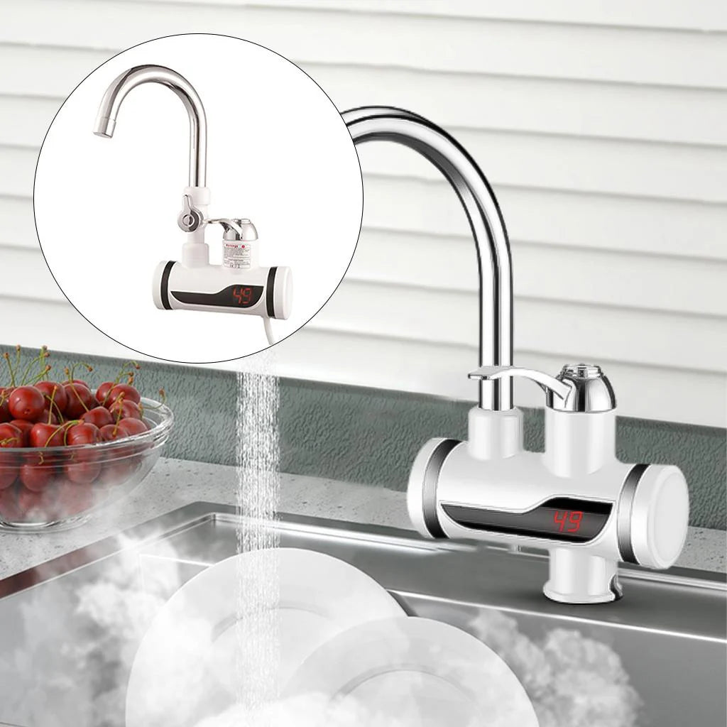 Electric Hot Water Heater Faucet Kitchen Instant Heating Tap Water